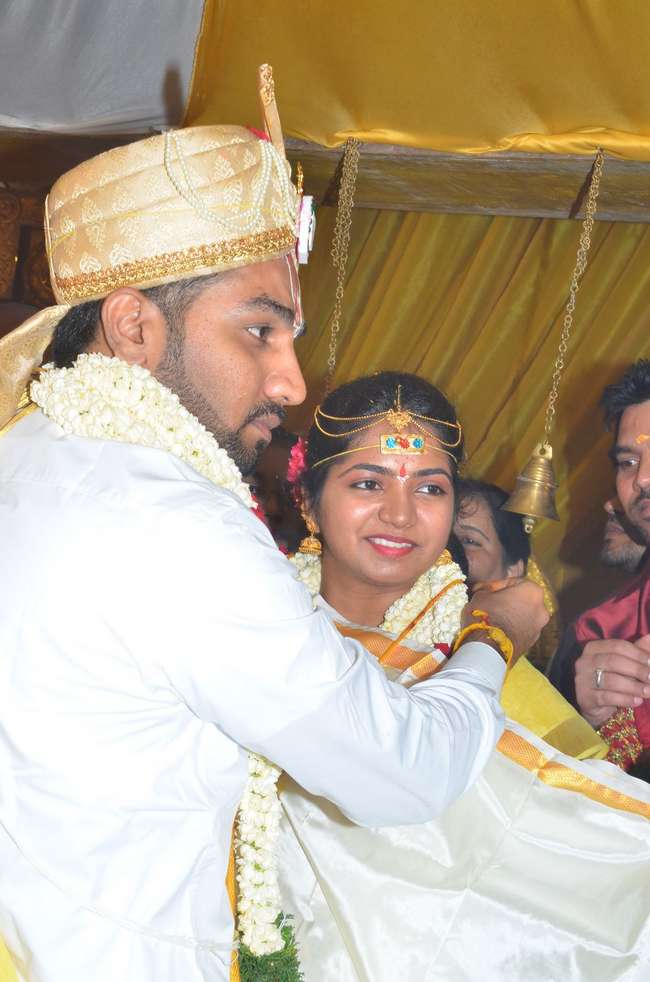Actor Vasu Vikram Daughter Wedding Stills